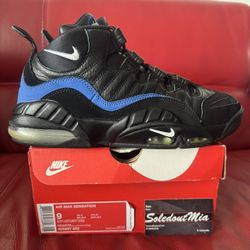 NIKE AIR CW MAX SENSATION SZ9 CHRIS WEBBER NEON rare Jordan Infrared Levis  6 Sample Retro 97 95 Union Fragment Solefly Off White 2 1 FOAMPOSITE 
