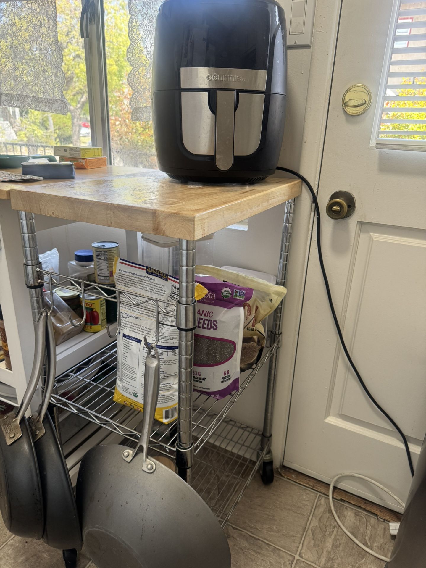 Small Kitchen Island / Shelf