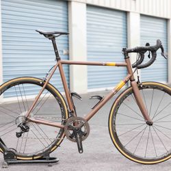 2013 Pegoretti Conn Rust, 56cm | Campagnolo Chorus | Carbon fork | 2017 components
