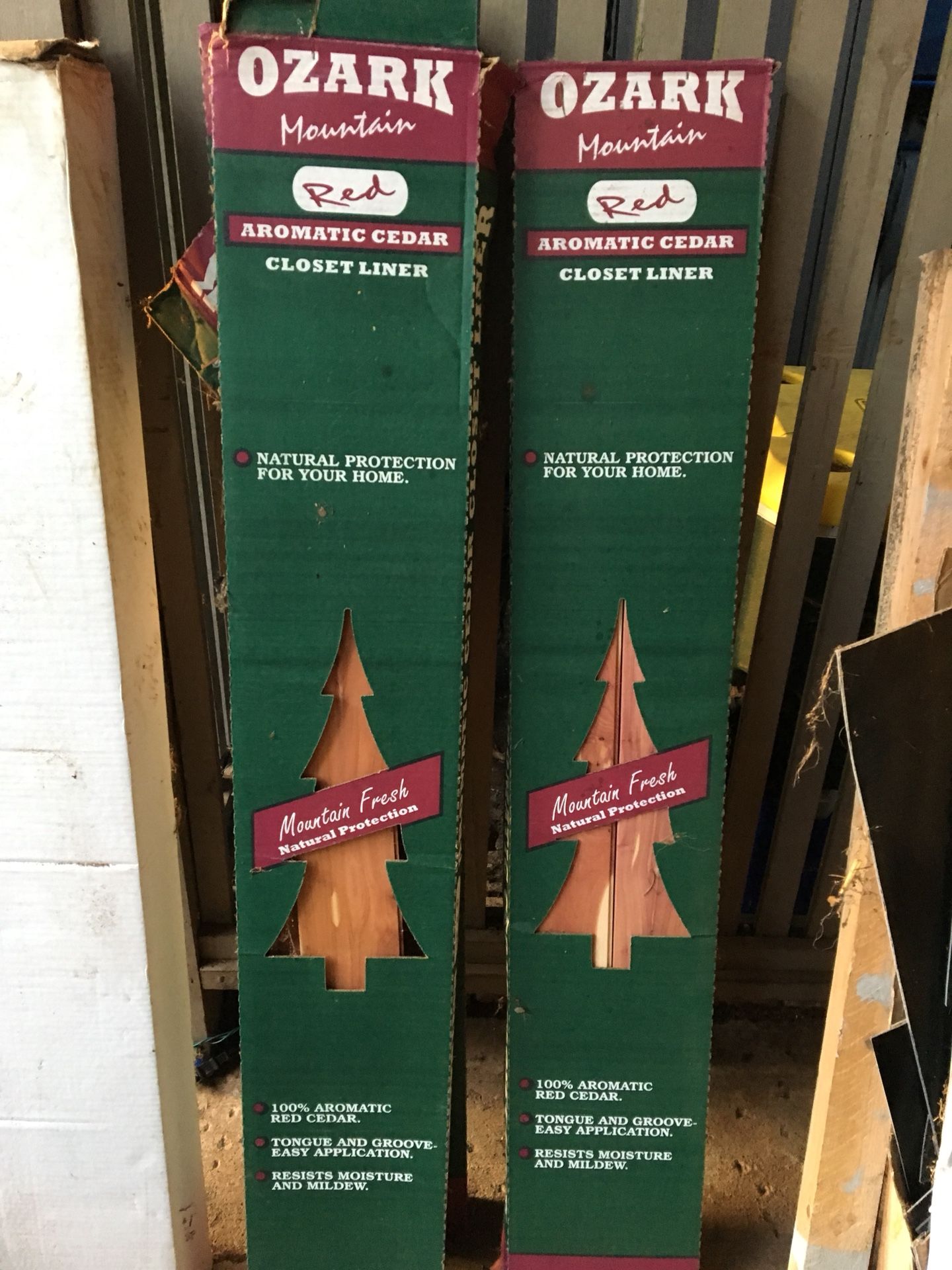 Cedar Closet Lining and Planks