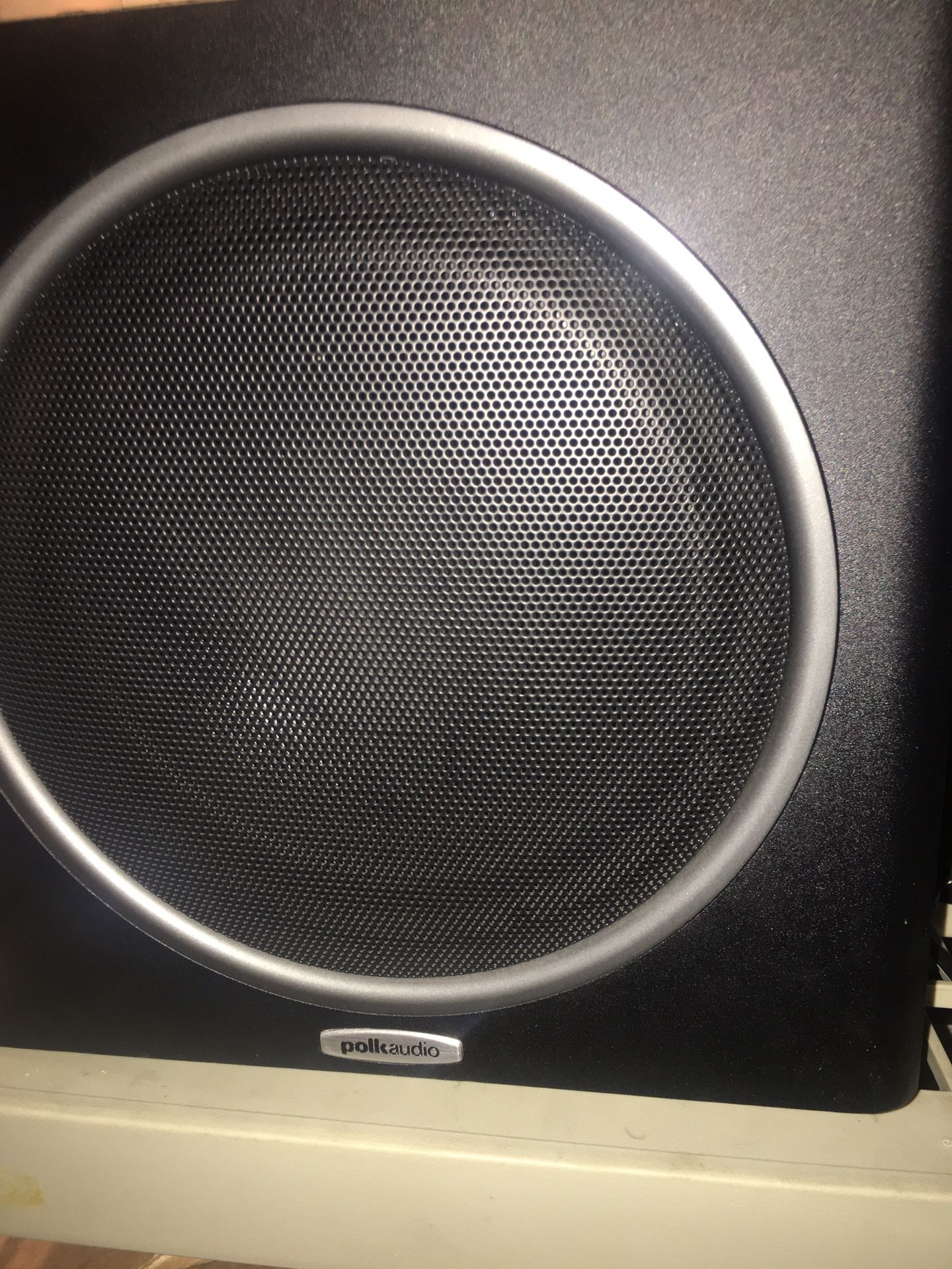 Polk Audio Powered Audiophile Subwoofer 200 Watts Works Great