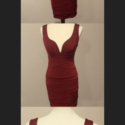 Windsor Wine Red Dress Large