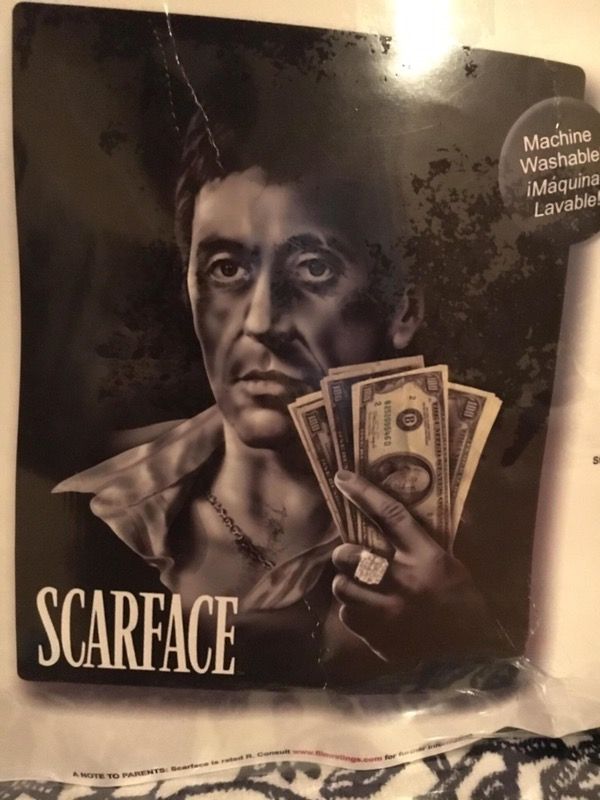 New Scarface queen/king size blanket