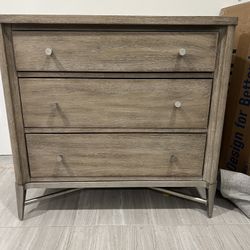 Pair Of High End 3 Drawer Nightstands
