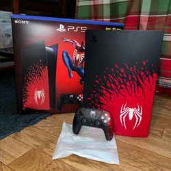 GAME INCLUDED Ps5 Spiderman Limited Edition Complete With Box