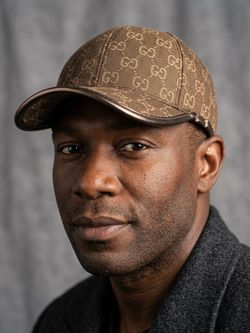 Dark Brown GG Adjustable Hat