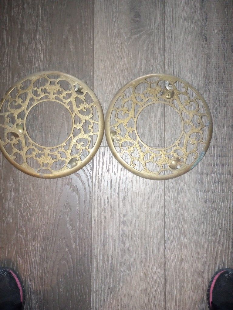Brass Plant Carrier