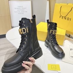 Black Leather Boots 