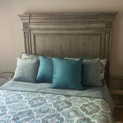 Bed Frame And Nightstand 