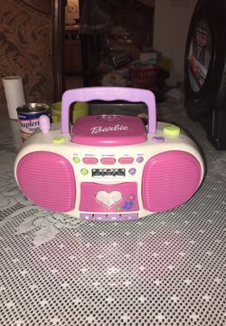 Barbie boombox