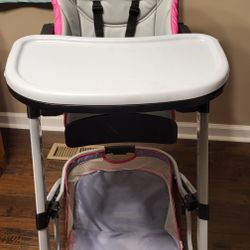 Adjustable Folding Highchair 