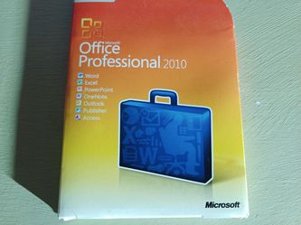 Microsoft office professional 2010 (promotional)