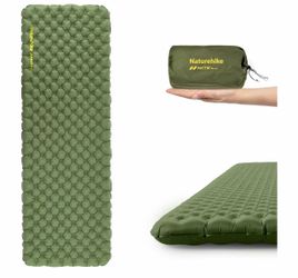 Naturehike 4.6 R-Value Ultralight Air Mattress 196x64cm Green