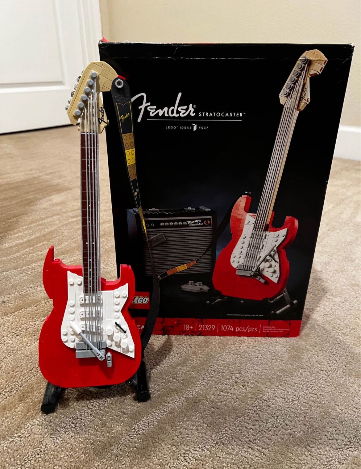 Lego - fender Stratocaster Guitar