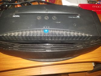 Collapsing paper shredder