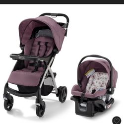 Graco Verb travel System Plum New In Box