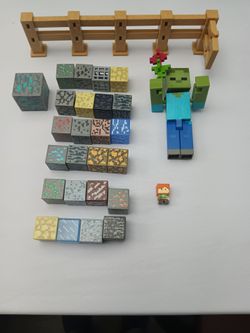 Minecraft toy lot