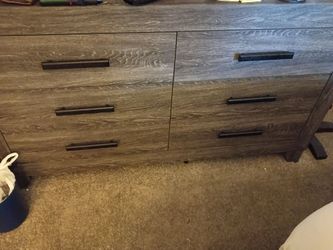 Dresser set, with end table and coat rack...