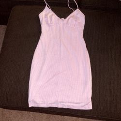 Pink Bodycon Mini Dress