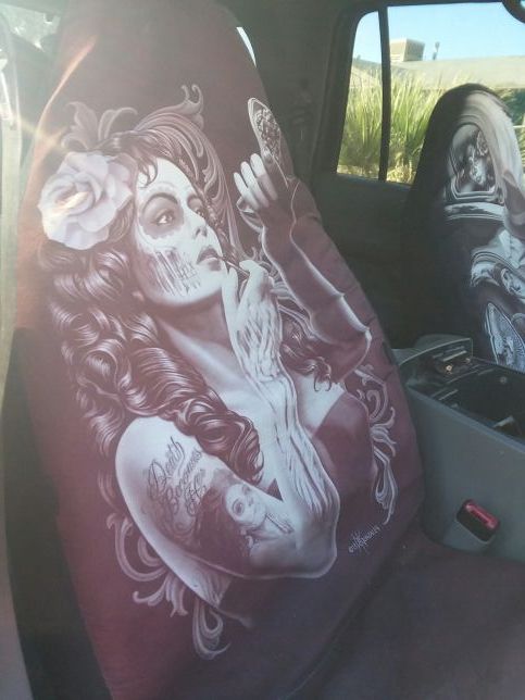 His and hers seat covers
