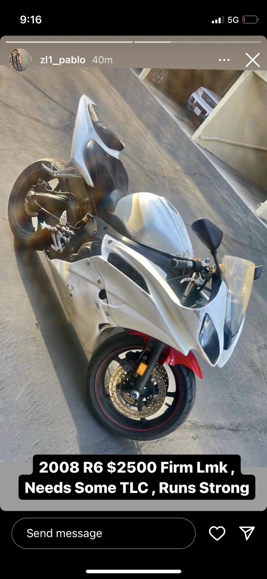 Street Bike Yamaha R6