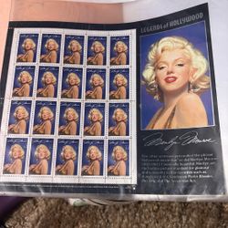 Legends Of Hollywood  Stamps