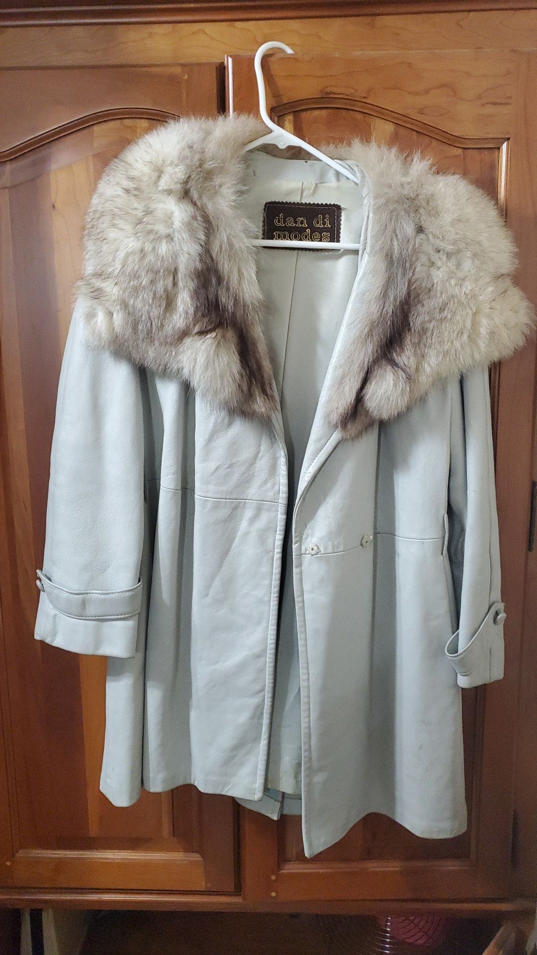 Dan di modes leather jacket