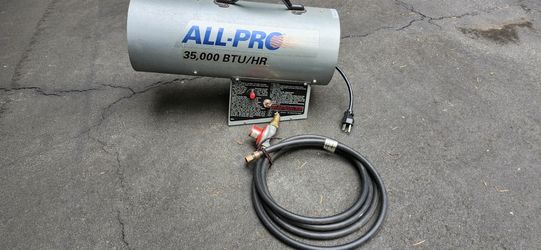 ALL-PRO 35,000 BTU/Hr Propane Heater