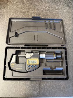Mitutoyo 0-1” QuantuMike 293-195 micrometer machinist tool cnc haas