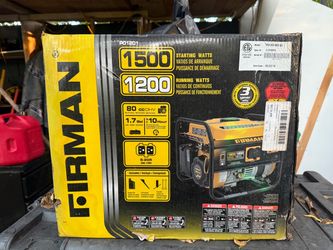 Título  FIRMAN P01201 Portable Generator 1500W / 1200W