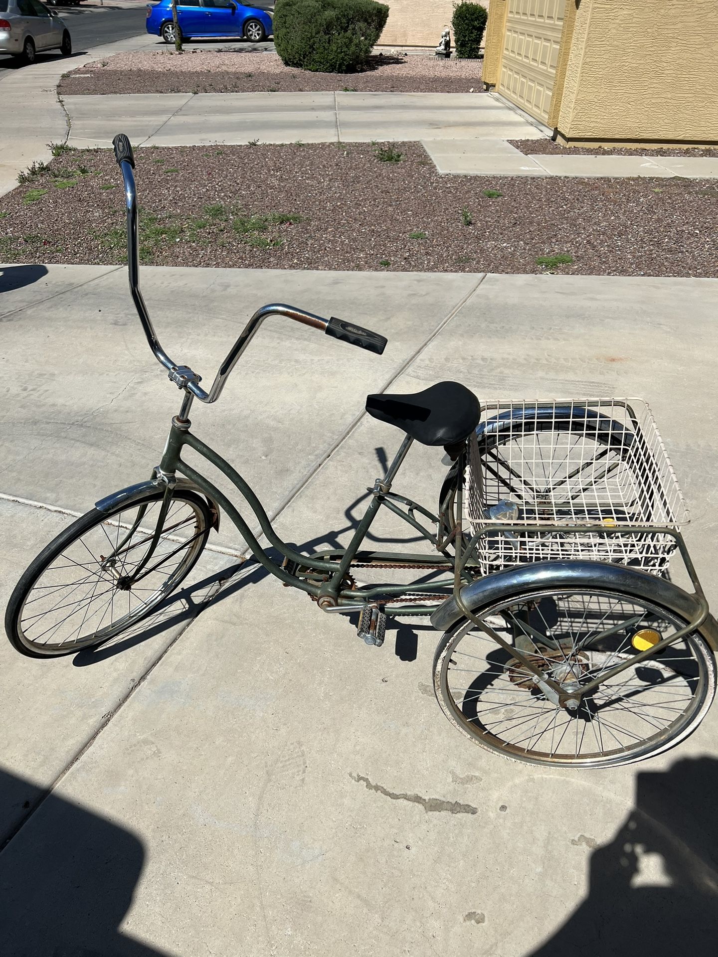 1972 Schwinn Town And Country Tricycle
