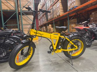 Folding electric bicycle