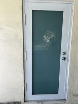 Hurricane Proof Door Lite Primed