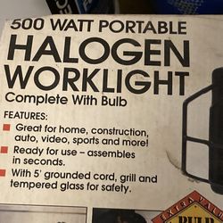 Halogen Work Light