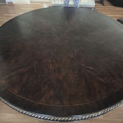 72” Round Dining Table