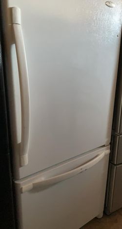Whirlpool Bottom Freezer  White Refrigerator

