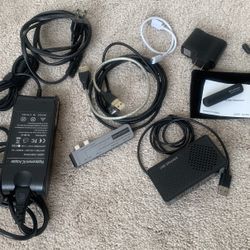 All Cables And Usb - C Hub Wireless Headset