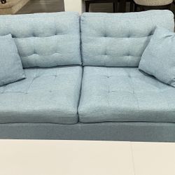 Sofa Set (2 Seater+ 3 Seater) Blue