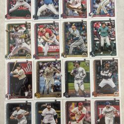 MLB TOPPS TRADING CARD LOT 