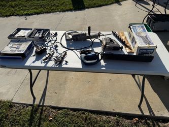 Lot of power tools plus others. Must take all.