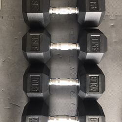 New Hex Dumbbells (2x40Lbs, 2x45Lbs) for $130 Firm