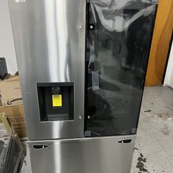 [top rated] ✔️ LG 26 cu. Smart InstaView Counter Depth MAX French Door Refrigerator in PrintProof