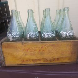 Case Of Coke Bottles One Pint 10 Oz Bottles $200
