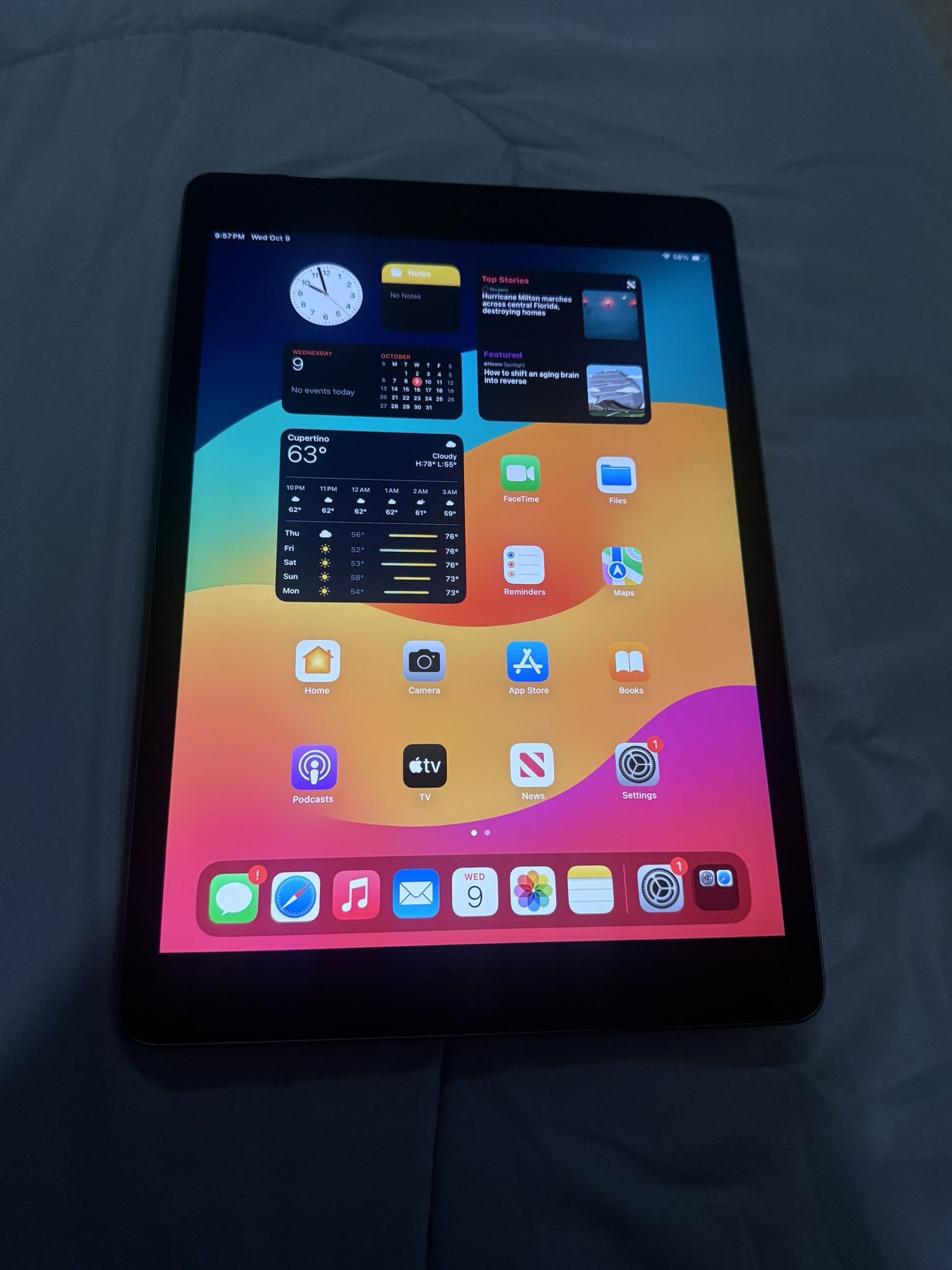 iPad 9th Generation Cellular Capabilities