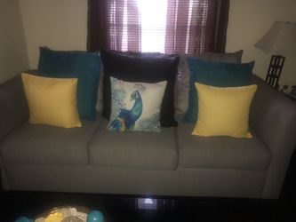 Sofa and Loveseat 6 months old.