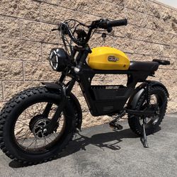 3000W/4000W Dual Motor E-Dirt Bike(All Wheel Drive), 26ah XL Battery, 38mph Top Speed 