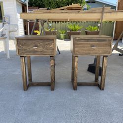 2 Mid Century Modern Nightstands For Sale