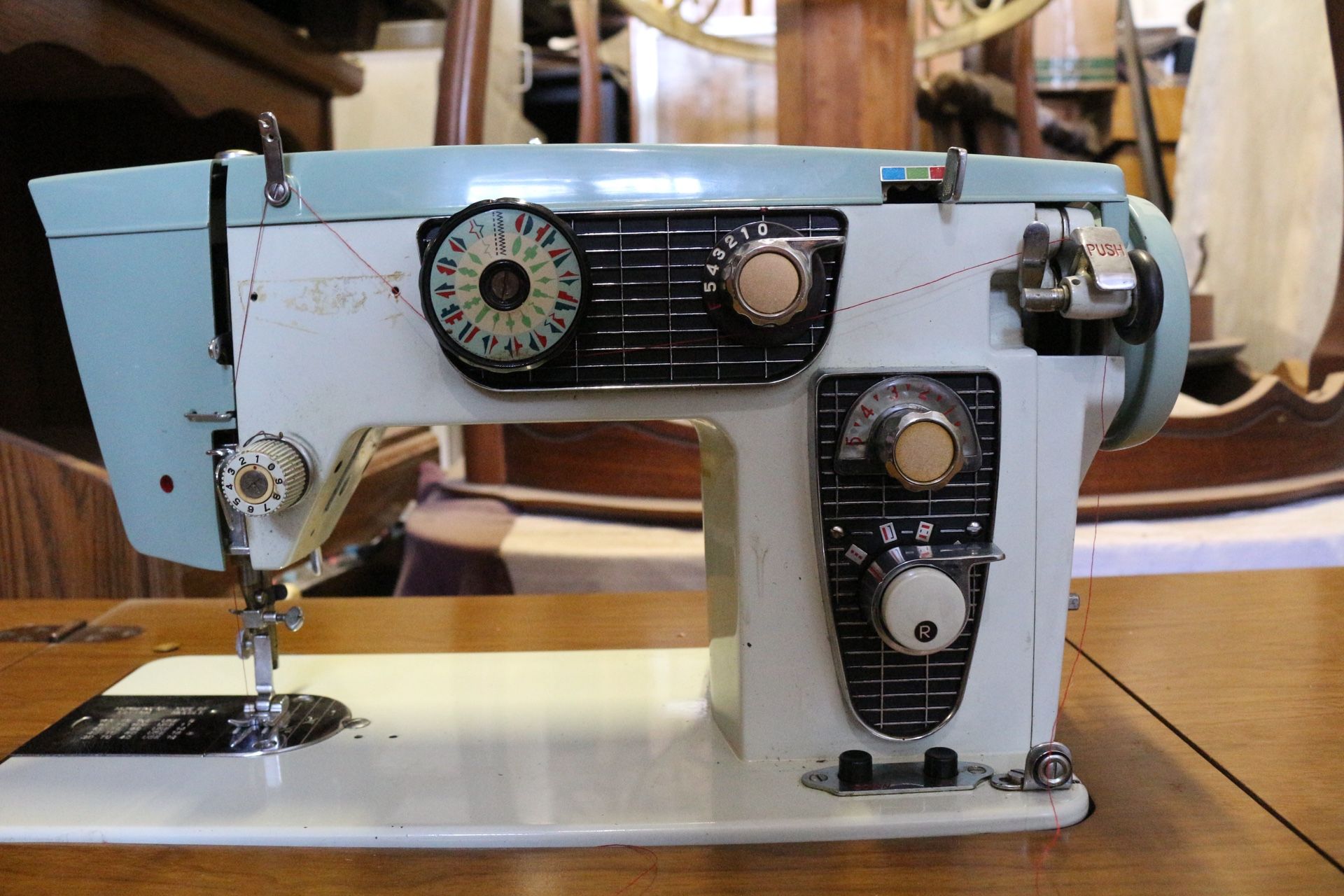 Belvedere Adler Cabinet Sewing Machine