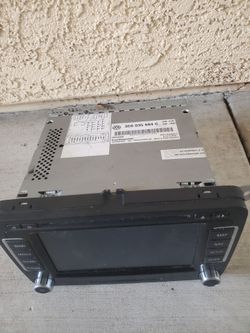 Volkswagen radio West CD FM radio AM radio