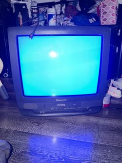 CRT TV + VHS combo (Panasonic PV C2023)